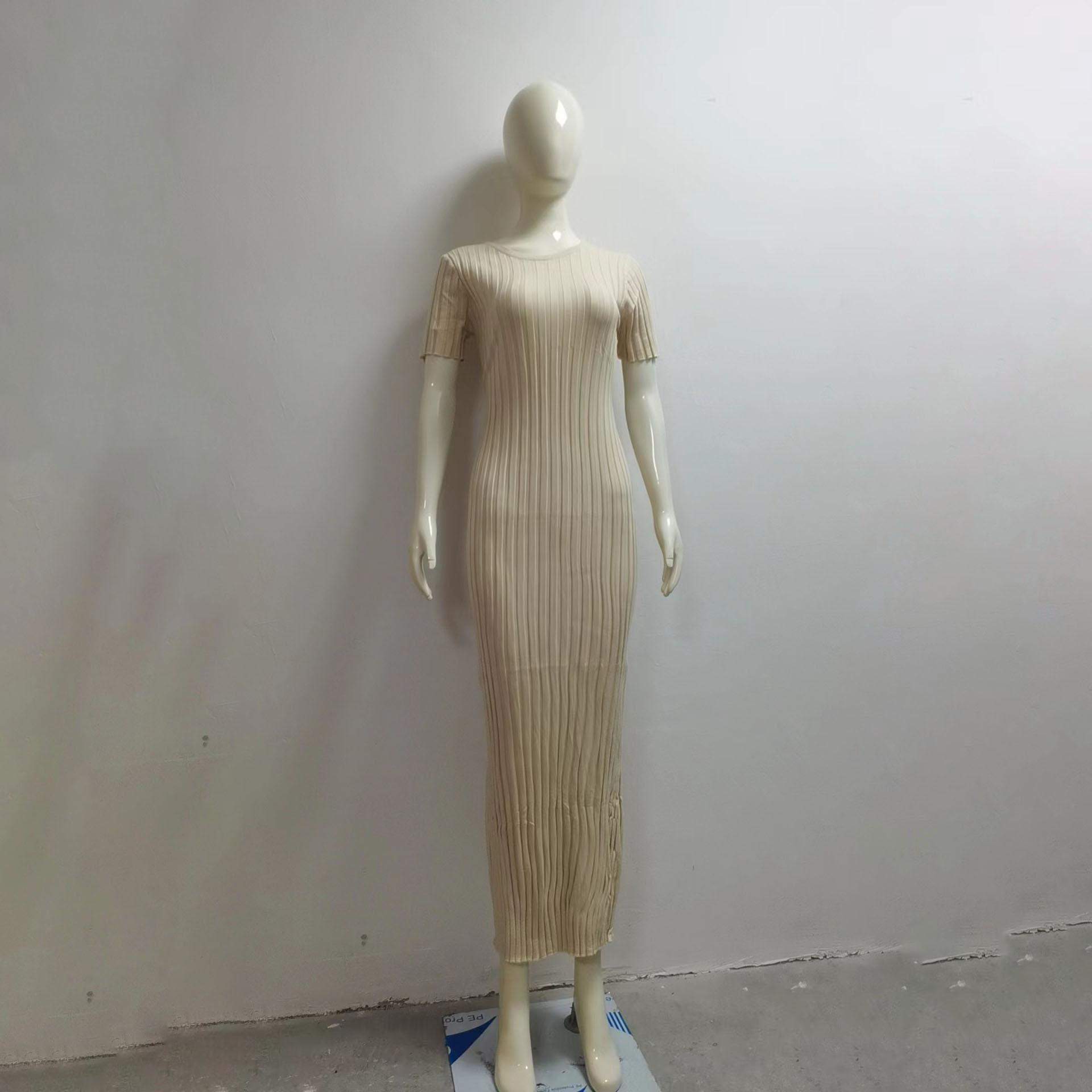 Весенне-осеннее модное повседневное однотонное трикотажное платье с талией S абрикосовый
Весенне-осеннее модное повседневное однотонное трикотажное платье с талией S абрикосовый