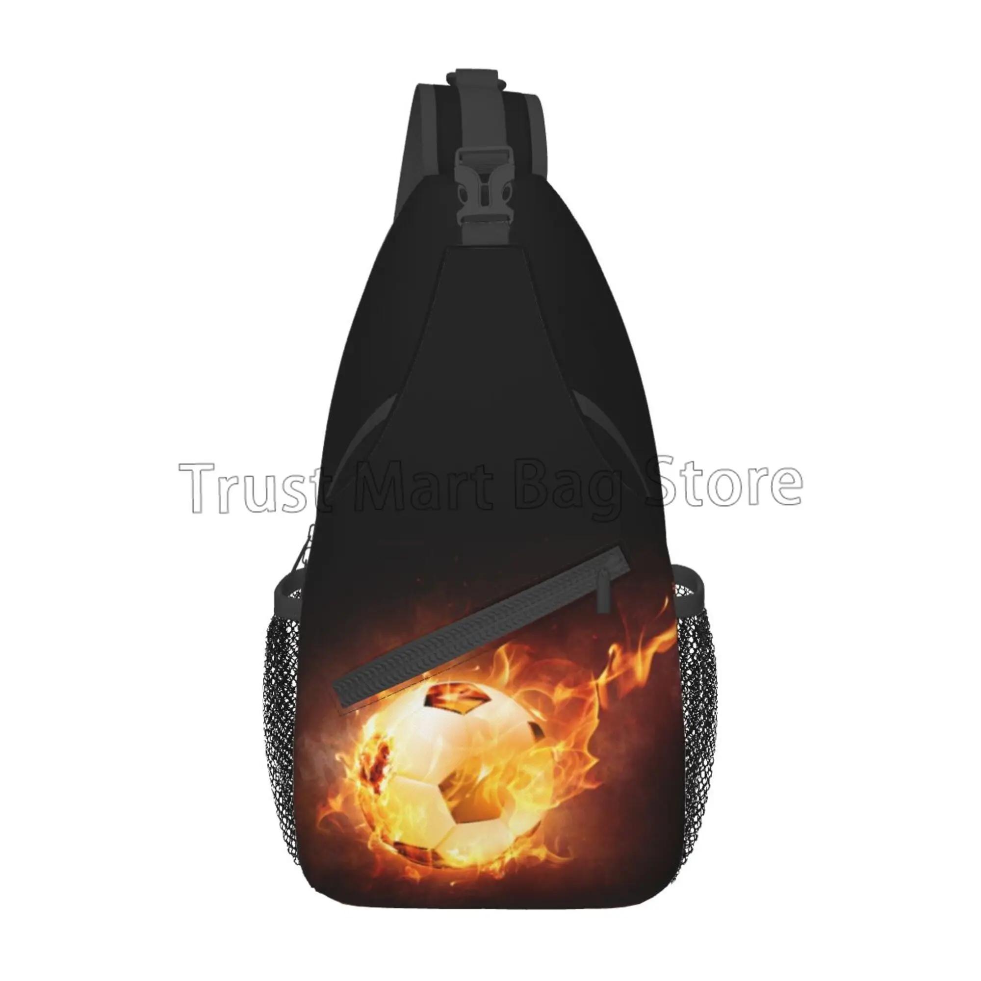 Soccer Ball Print Sling Bag Cool Football Art Pattern Crossbody Backpack Casual Chest Bag Lightweight Daypack for Travel Sports
Soccer Ball Print Sling Bag Cool Football Art Pattern Crossbody Backpack Casual Chest Bag Lightweight Daypack for Travel Sports