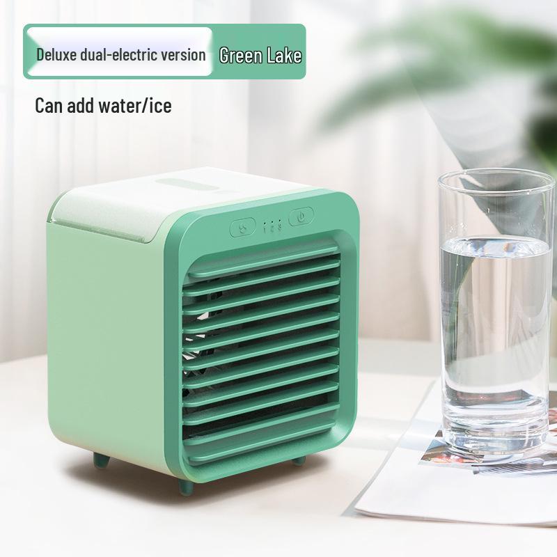 «Настільний міні-охолоджувач і зволожувач повітря USB» 4000mAh озеро зелений колір
«Настільний міні-охолоджувач і зволожувач повітря USB» 4000mAh озеро зелений колір