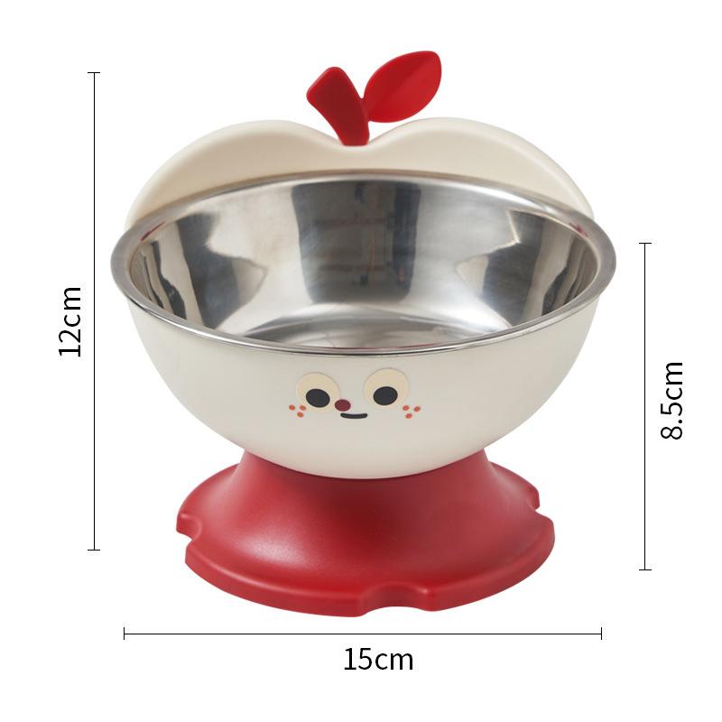 1pc pet stainless steel bowl anti slip large capacity small apple dog bowl cat high footed bowl anti knock білий
1pc pet stainless steel bowl anti slip large capacity small apple dog bowl cat high footed bowl anti knock білий