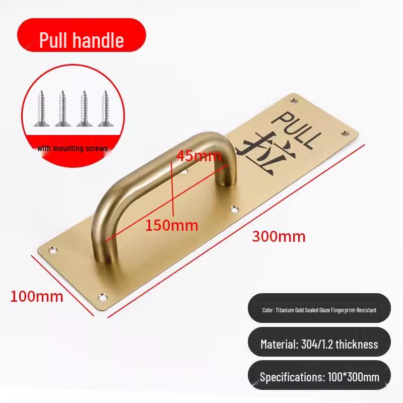 Jundingying 304 Titanium Gold Sliding Door Handle Sign
Jundingying 304 Titanium Gold Sliding Door Handle Sign