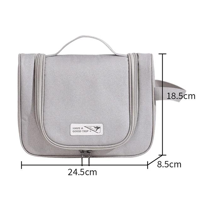 Travel Makeup Bag Waterproof Toiletries Organizer High Quality Women Neceser Bathroom Hook Wash Pouch Hook Makeup Storage Bag світло-сірого кольору
Travel Makeup Bag Waterproof Toiletries Organizer High Quality Women Neceser Bathroom Hook Wash Pouch Hook Makeup Storage Bag світло-сірого кольору