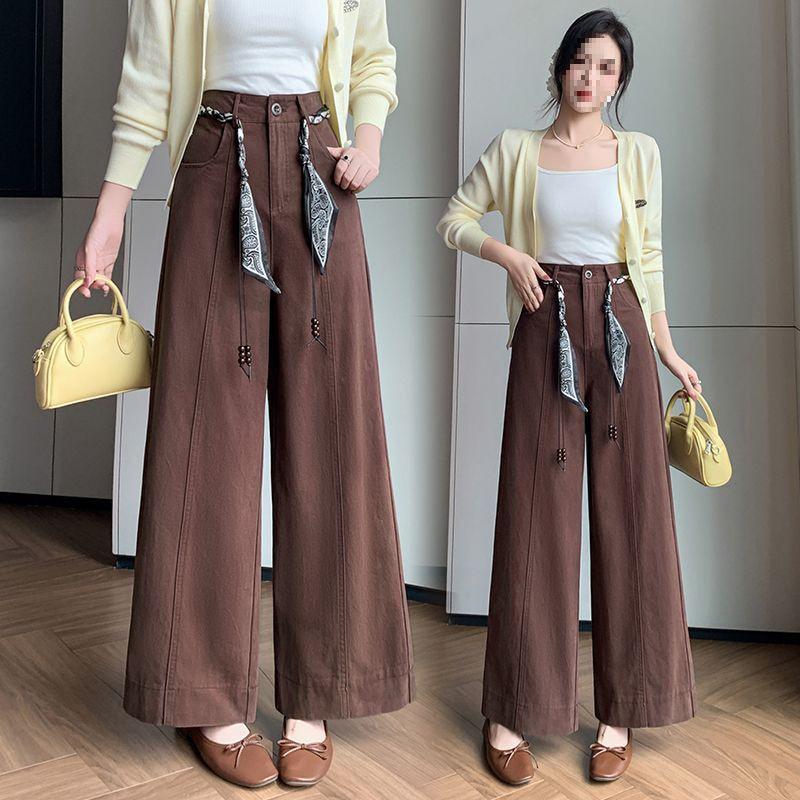 2025 Autumn High Waist Tencel Cotton Wide-Leg Casual Pants for Women Small червоний/іржавий
2025 Autumn High Waist Tencel Cotton Wide-Leg Casual Pants for Women Small червоний/іржавий