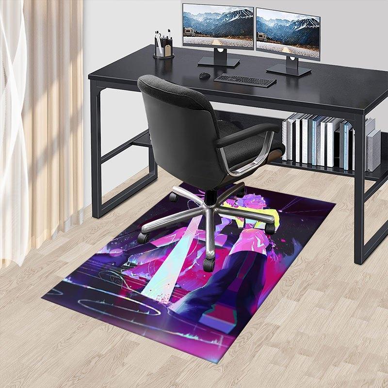 Vivid Neon Fashion: Colorful Jacket with Abstract Print Offic Chair Mat, K-pop Theme Carpet, Non-slip, Soft and Durable Leisure Rug for Int 60cm by 90cm
Vivid Neon Fashion: Colorful Jacket with Abstract Print Offic Chair Mat, K-pop Theme Carpet, Non-slip, Soft and Durable Leisure Rug for Int 60cm by 90cm