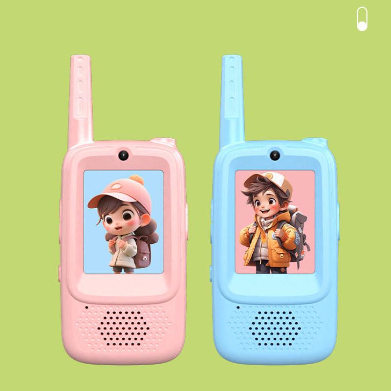 2Pcs Selfie Send Voice Photo Emoticons Jk300 Children S Video Walkie Talkies Outdoor Wireless Parent-Child Toy For Kids Gift
2Pcs Selfie Send Voice Photo Emoticons Jk300 Children S Video Walkie Talkies Outdoor Wireless Parent-Child Toy For Kids Gift