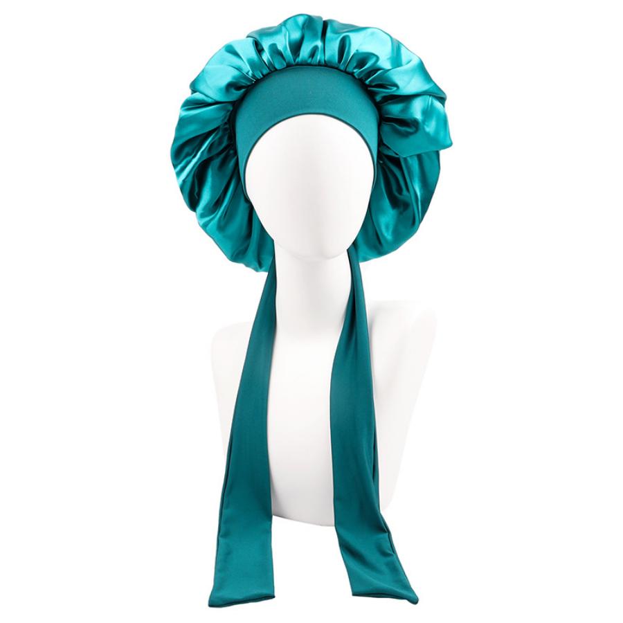 Новая женская атласная однотонная шапочка для сна с эластичной завязкой, эластичная шапочка для ночного душа, регулируемая крышка для волос, тюрбан зелёный
Новая женская атласная однотонная шапочка для сна с эластичной завязкой, эластичная шапочка для ночного душа, регулируемая крышка для волос, тюрбан зелёный