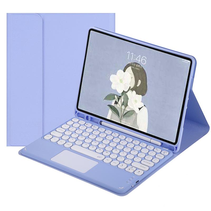 iPad Air 11 Tablet Case: Leather, Detachable Bluetooth Keyboard, Protective, Round Cap, for Pro 11, 10.9 iPad Air4/5/Air11
iPad Air 11 Tablet Case: Leather, Detachable Bluetooth Keyboard, Protective, Round Cap, for Pro 11, 10.9 iPad Air4/5/Air11