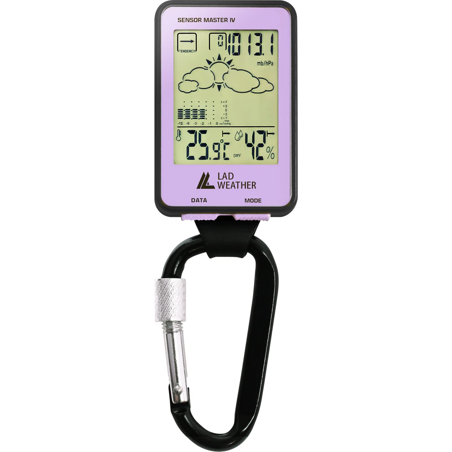 RadWeather Outdoor Sports Watch with Altitude, Barometric Pressure, Temperature, Weather, Compass, Carabiner, lad036
RadWeather Outdoor Sports Watch with Altitude, Barometric Pressure, Temperature, Weather, Compass, Carabiner, lad036