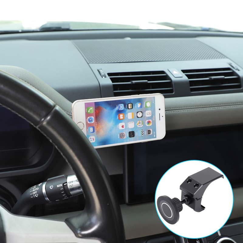 For Land Rover Defender 90 110 2020 2021 2022 2023 2024 2025 Dashboard Side Phone Holder Mount Aluminum Alloy Car Accessories
For Land Rover Defender 90 110 2020 2021 2022 2023 2024 2025 Dashboard Side Phone Holder Mount Aluminum Alloy Car Accessories