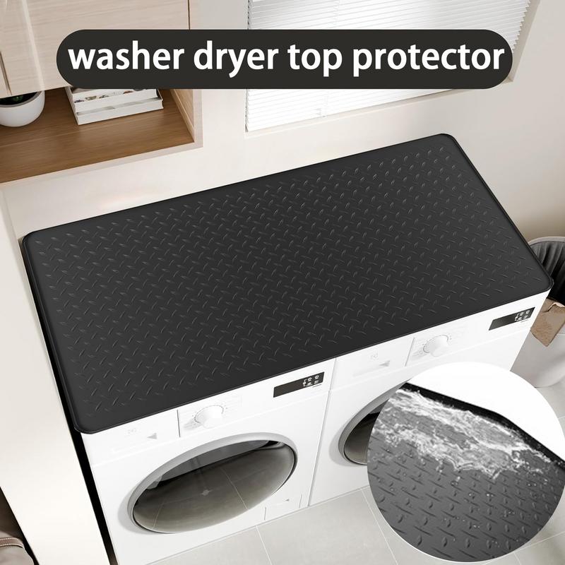 Washing Machine Dryer Top Silicone Mat Kitchen Storage Mat Dustproof Top Cover Mat Suitable for Dryer Washing Machine чорний
Washing Machine Dryer Top Silicone Mat Kitchen Storage Mat Dustproof Top Cover Mat Suitable for Dryer Washing Machine чорний