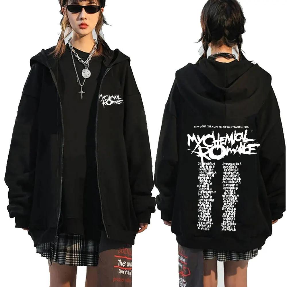 Толстовка з капюшоном My Chemical Romance Mcr Dead на блискавці Black Parade Punk Emo Rock Толстовка на блискавці Чоловіча мода Вінтажні толстовки в стилі хіп-хоп S
Толстовка з капюшоном My Chemical Romance Mcr Dead на блискавці Black Parade Punk Emo Rock Толстовка на блискавці Чоловіча мода Вінтажні толстовки в стилі хіп-хоп S