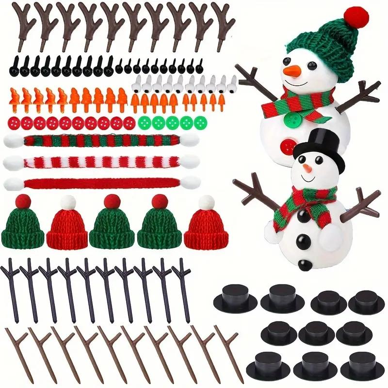 12Pcs Diy Snowman Craft Kit - Clay Snowmen For Christmas Stocking Fillers & Tree Ornaments, Festive Holiday Decor Itemations
12Pcs Diy Snowman Craft Kit - Clay Snowmen For Christmas Stocking Fillers & Tree Ornaments, Festive Holiday Decor Itemations
