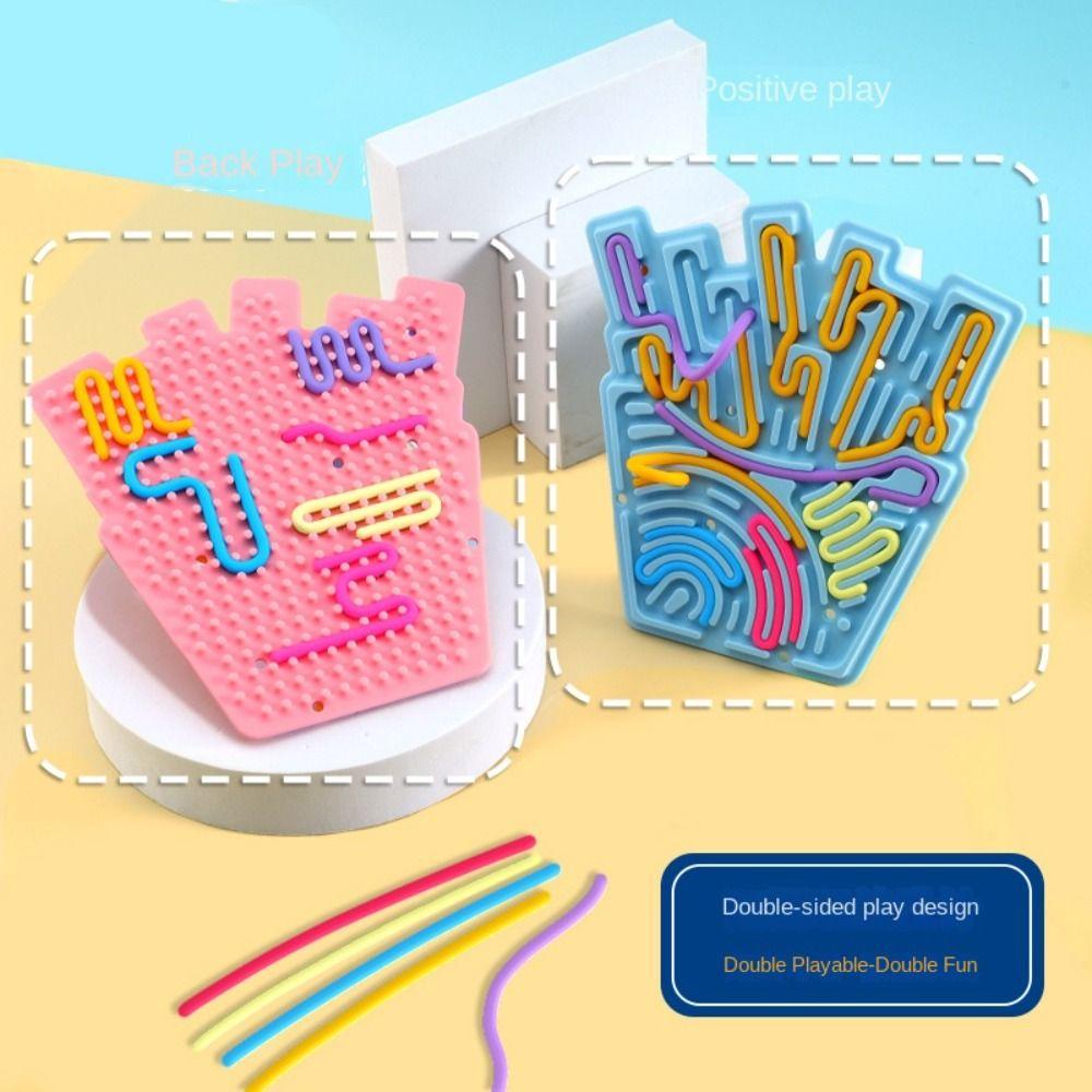 Silicone Sensory Activity Board Activity Developing Kids Busy Board Kids Adults style C
Silicone Sensory Activity Board Activity Developing Kids Busy Board Kids Adults style C