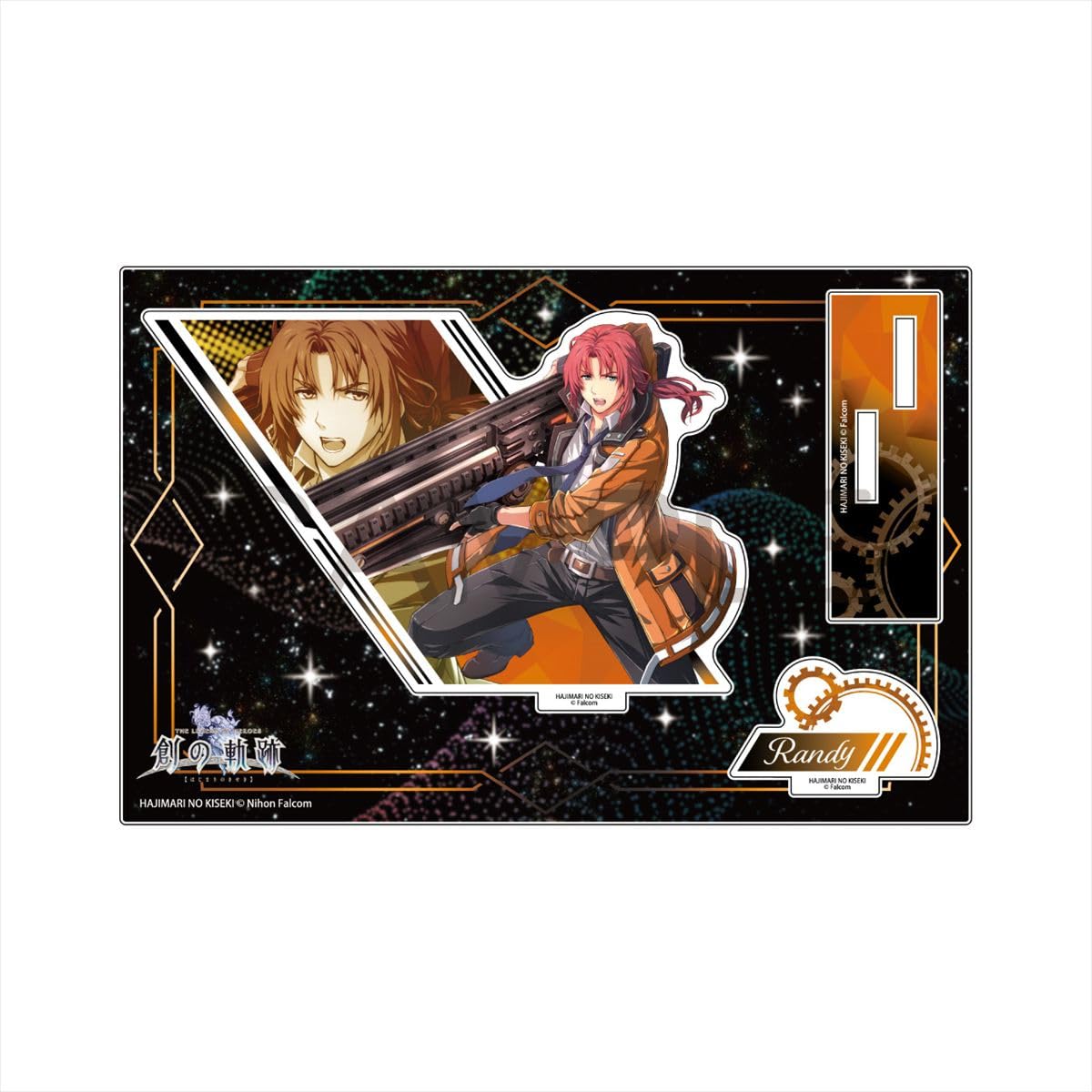 Trails of Cold Steel Acrylic Figure Randy Acrylic Figure Randy Body W95 x H145mm Made of Acrylic Cut-in Cut-in Size Approx.
Trails of Cold Steel Acrylic Figure Randy Acrylic Figure Randy Body W95 x H145mm Made of Acrylic Cut-in Cut-in Size Approx.