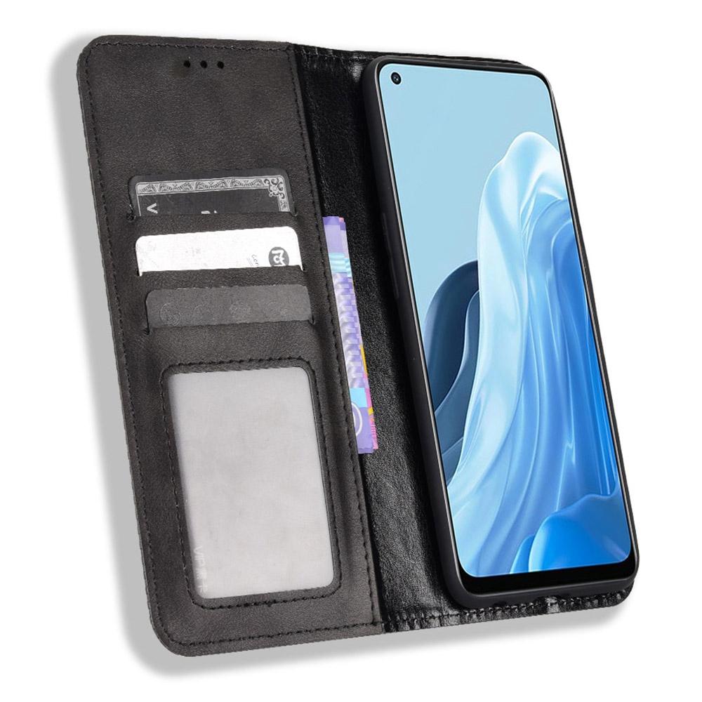 For Oppo Reno7 5G (Global)/Find X5 Lite Protective Case Mosaic Imprinted Retro Leather Magnetic Shell Stand Wallet Cell Phone Cover Black
For Oppo Reno7 5G (Global)/Find X5 Lite Protective Case Mosaic Imprinted Retro Leather Magnetic Shell Stand Wallet Cell Phone Cover Black