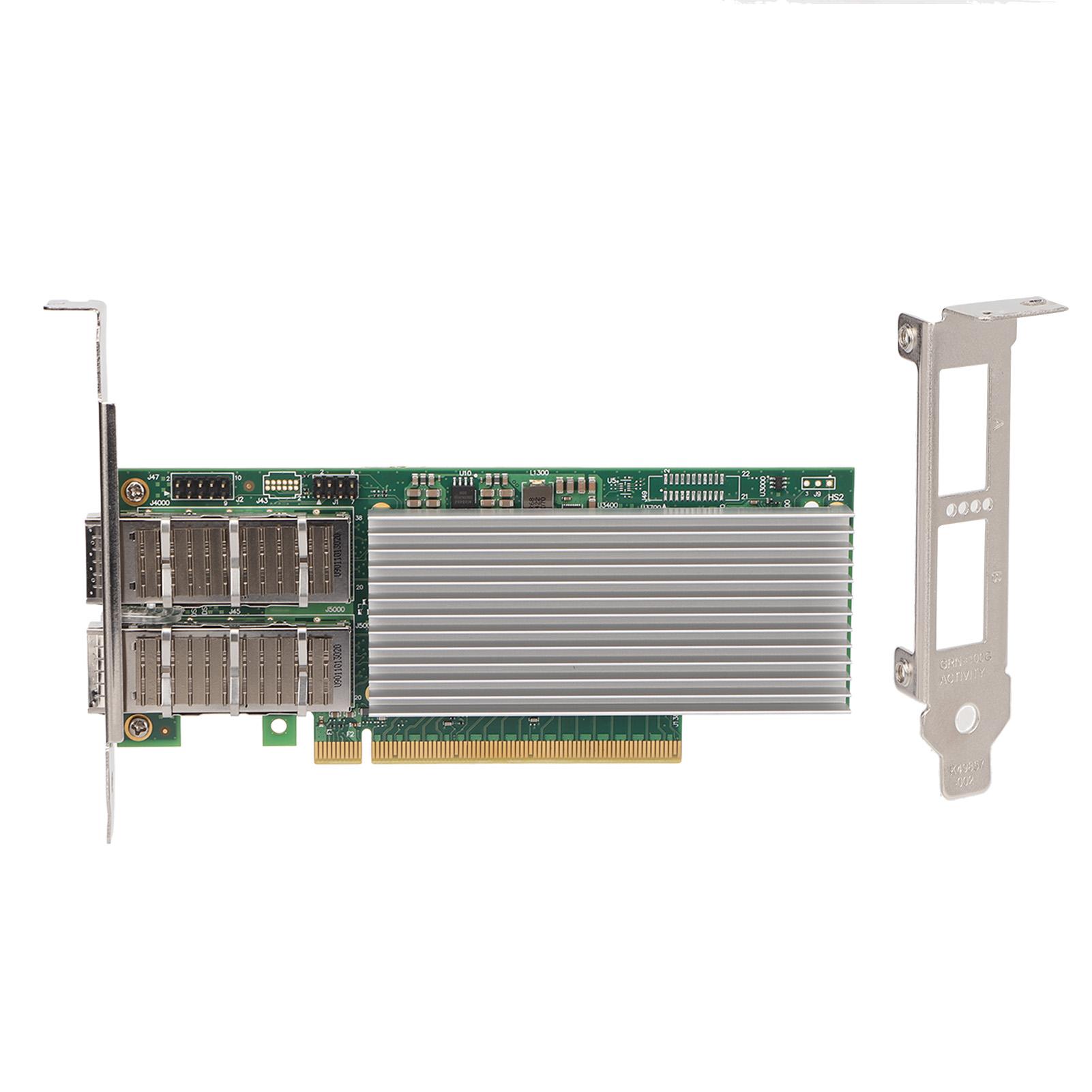 Gigabit Network Card 100G SFP28 Fiber Optic NIC PCIe 4.0x16 E810 Original Chip Network Adapter
Gigabit Network Card 100G SFP28 Fiber Optic NIC PCIe 4.0x16 E810 Original Chip Network Adapter