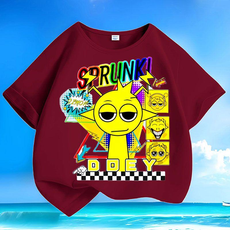 Girls Loose Rhythm Box Top for Summer Children s Casual Short-sleeved Pure Cotton T-shirt 160
Girls Loose Rhythm Box Top for Summer Children s Casual Short-sleeved Pure Cotton T-shirt 160