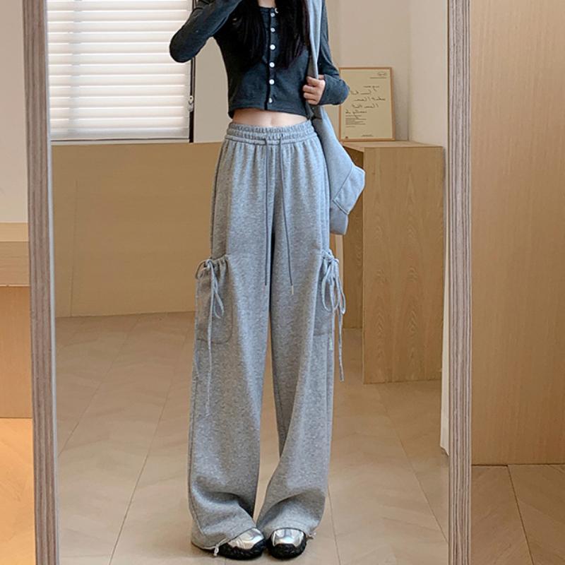 Розовые спортивные брюки для женщин Весна и Осень Новые С высокой талией Свободные На шнуровке С бантом Дизайн Прямые брюки Чувство дизайна Повседневные Широкие брюки XL серый
Розовые спортивные брюки для женщин Весна и Осень Новые С высокой талией Свободные На шнуровке С бантом Дизайн Прямые брюки Чувство дизайна Повседневные Широкие брюки XL серый