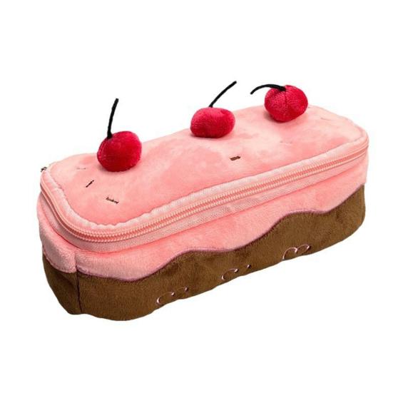 Cherry Cake Pencil Case Large Capacity Pencil Pouch Cute Stationery Bag for Pens Markers Smooth Zipper Organizer Novelty Gift for Girls Students A
Cherry Cake Pencil Case Large Capacity Pencil Pouch Cute Stationery Bag for Pens Markers Smooth Zipper Organizer Novelty Gift for Girls Students A