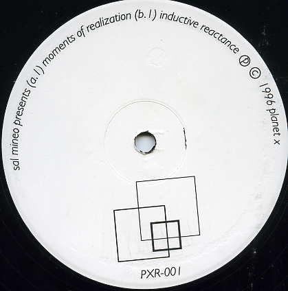 12inch Record SAL MINEO - Moments Of Realization PXR001 Planet X 1996 US Dance & Electronica Used
12inch Record SAL MINEO - Moments Of Realization PXR001 Planet X 1996 US Dance & Electronica Used