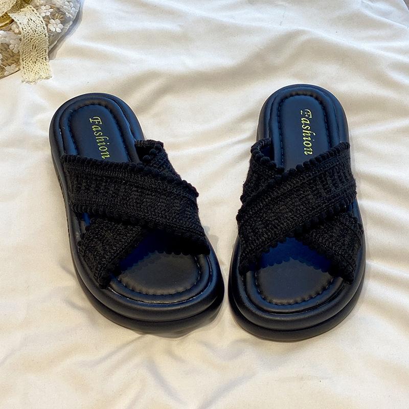 Muffin beach fashion wear shit new year feeling sandals women 2025 slippers spring and summer step comfortable versatile increase 35 чёрный
Muffin beach fashion wear shit new year feeling sandals women 2025 slippers spring and summer step comfortable versatile increase 35 чёрный