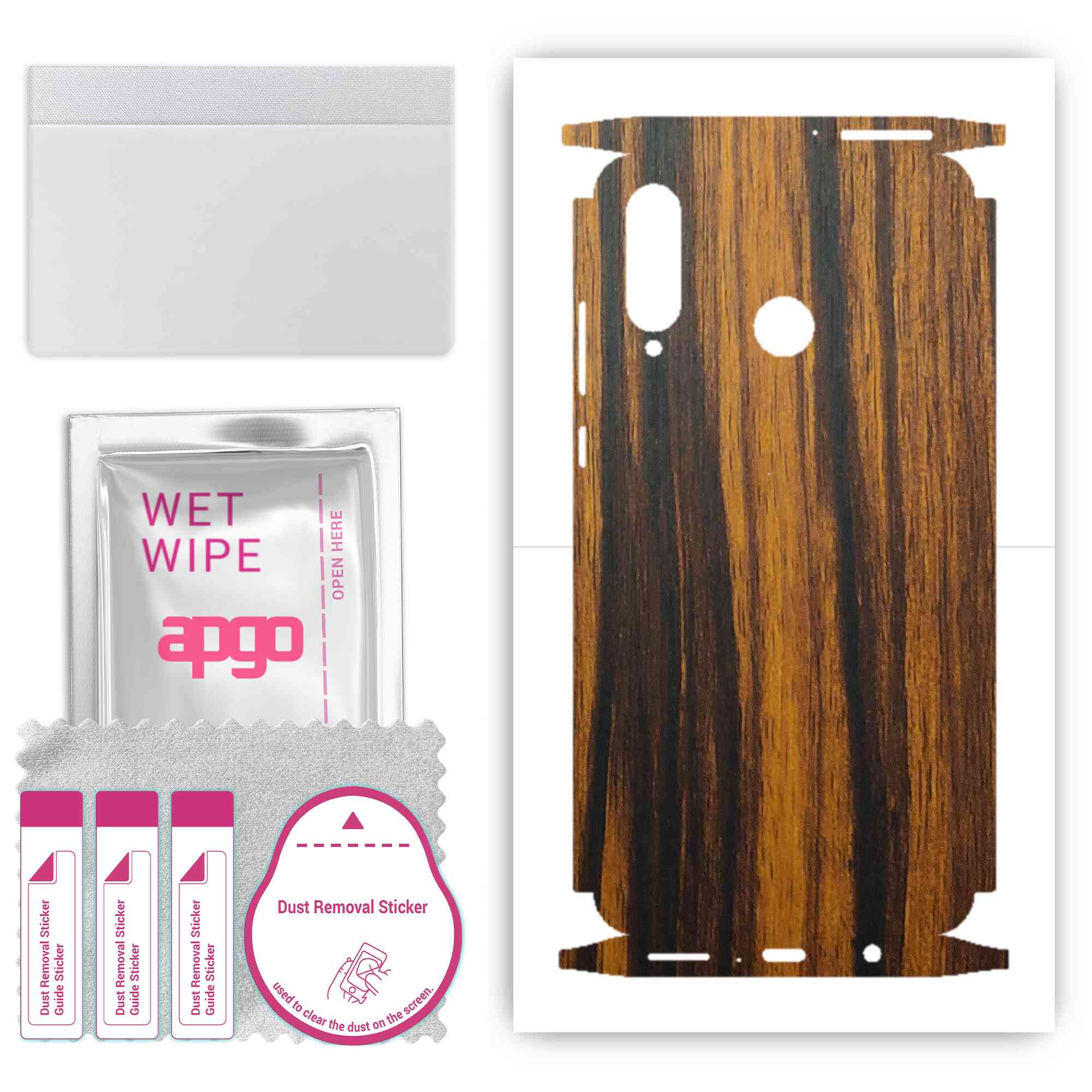 apgo Protective Skin Sticker for the back+sides compatible with Huawei nova 4e, Full Wrap Film, Foil, Vinyl - Pattern Tigerwood
apgo Protective Skin Sticker for the back+sides compatible with Huawei nova 4e, Full Wrap Film, Foil, Vinyl - Pattern Tigerwood