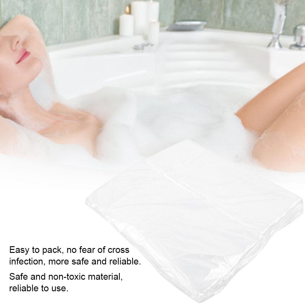 50Pcs Disposable Film Plastic Bathtub Bags for Household Hotel Bath Tub Spa Shower
50Pcs Disposable Film Plastic Bathtub Bags for Household Hotel Bath Tub Spa Shower
