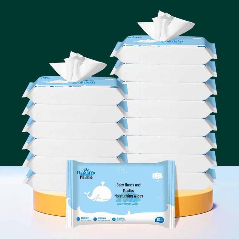 Baby Hand and Mouth Wipes - 80 Count Pack with Lid, Moisturizing, Portable for Infants and Toddlers
Baby Hand and Mouth Wipes - 80 Count Pack with Lid, Moisturizing, Portable for Infants and Toddlers
