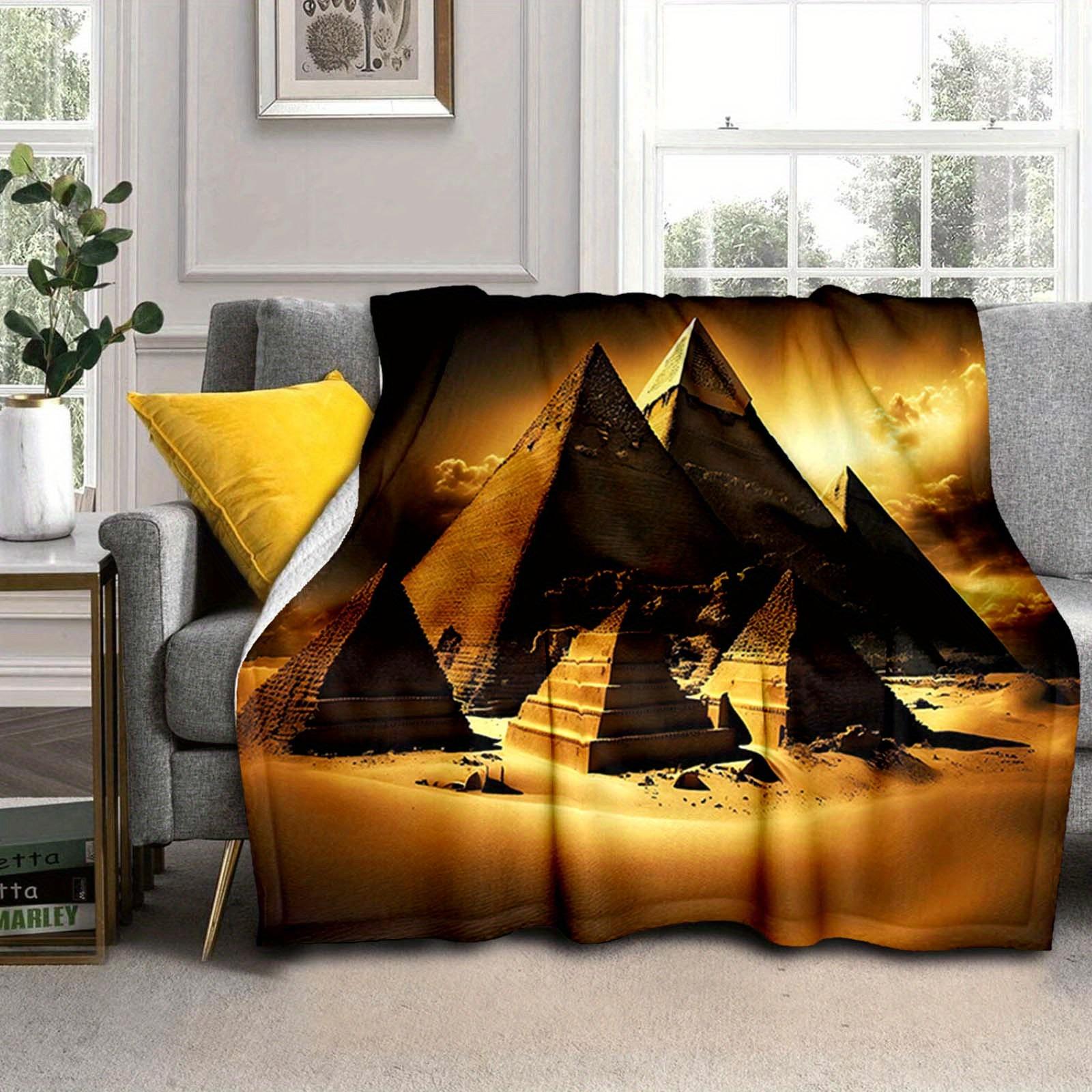 1pc Pyramid Blanket,Soft And Comfortable Blanket, Travel Sofa Bed, Office Home Decor, Birthday Gift Blanket, Boys, Girls 130cmx150cm
1pc Pyramid Blanket,Soft And Comfortable Blanket, Travel Sofa Bed, Office Home Decor, Birthday Gift Blanket, Boys, Girls 130cmx150cm