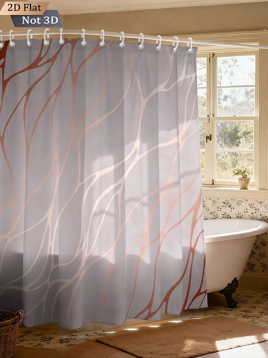 1Pc Marble Texture Printed Waterproof Privacy Partition Shower Curtain With 12 Hooks, Multiple Sizes Machine Washable W60H190(CM)-1 Pcs
1Pc Marble Texture Printed Waterproof Privacy Partition Shower Curtain With 12 Hooks, Multiple Sizes Machine Washable W60H190(CM)-1 Pcs