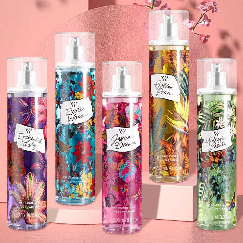 Vitoria Flower Season Женский стойкий парфюмированный спрей с ароматом розы, фруктов и цветов 236ML
Vitoria Flower Season Женский стойкий парфюмированный спрей с ароматом розы, фруктов и цветов 236ML