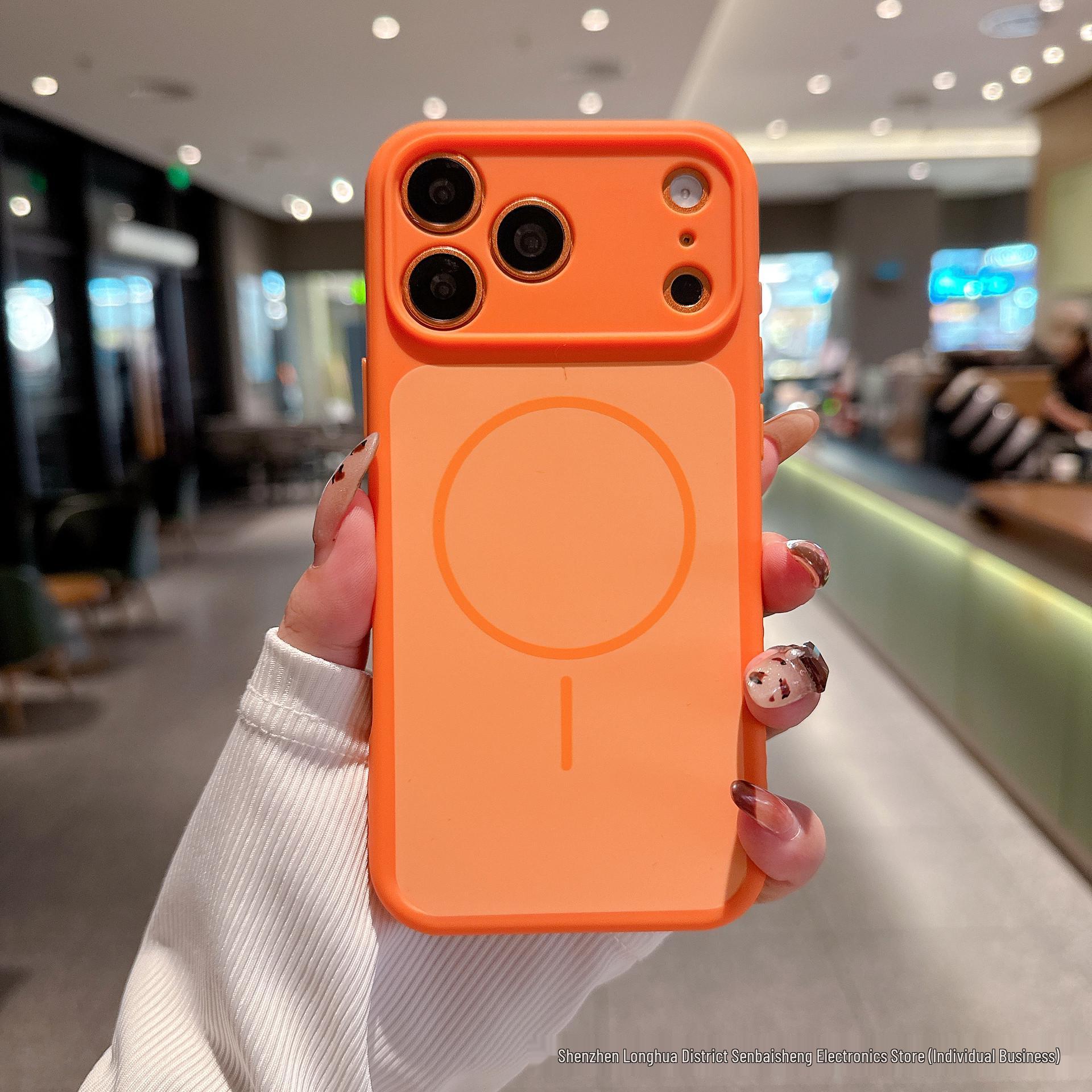 Compatible Apple 17 Pro Max Skin-Feel Magnetic iPhone 16 Case with Precise Cutouts, Drop-Resistant Protective Cover for iPhone 15/14. 17 Pro
Compatible Apple 17 Pro Max Skin-Feel Magnetic iPhone 16 Case with Precise Cutouts, Drop-Resistant Protective Cover for iPhone 15/14. 17 Pro