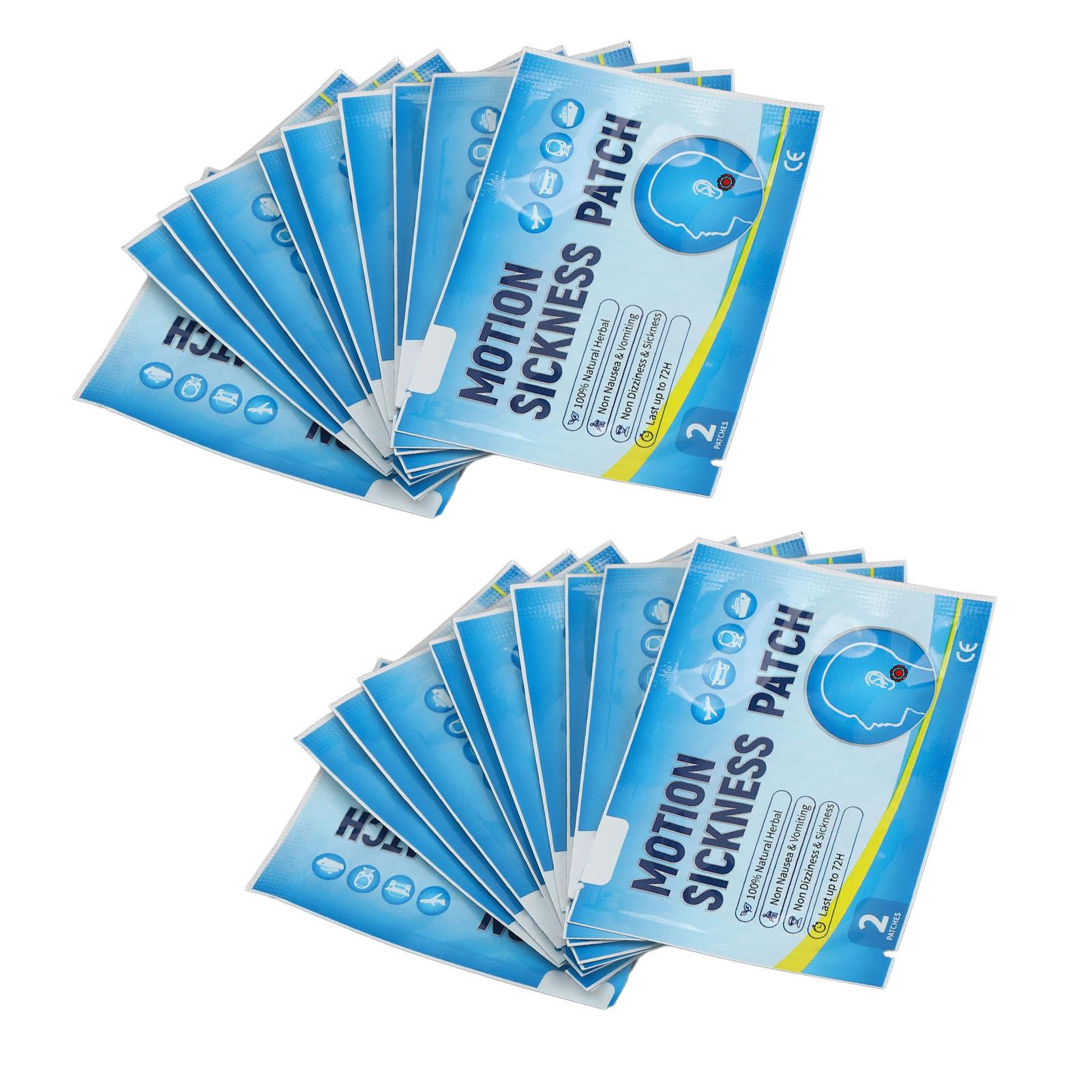 Motion Sickness Patch Lightweight Waterproof Portable Airplane Sickness Patch for Travel
Motion Sickness Patch Lightweight Waterproof Portable Airplane Sickness Patch for Travel