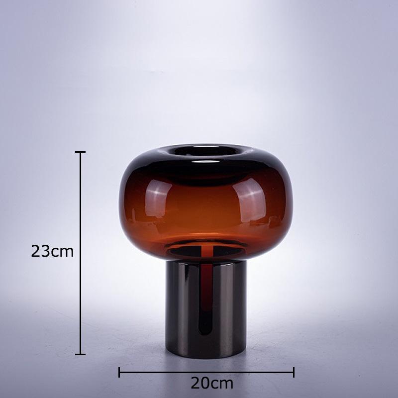 Dark Glass Vase Flowers Pots Desk Decoration Ornaments Flower Arrangement Creative Hydroponics Floral Vases Room Aesthetic Decor
Dark Glass Vase Flowers Pots Desk Decoration Ornaments Flower Arrangement Creative Hydroponics Floral Vases Room Aesthetic Decor