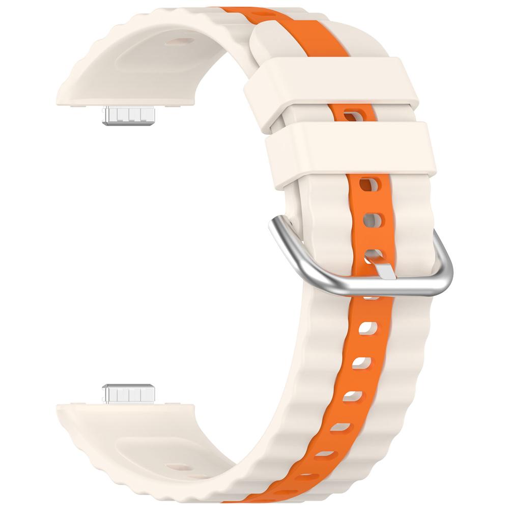 Double Color vertical stripe Silicone Strap For Huawei watch Fit5/Fit5Pro/fit 4 / 4pro / fit 3 Watch band Breathable Wristband Sport Replacem бежевий/помаранчевий
Double Color vertical stripe Silicone Strap For Huawei watch Fit5/Fit5Pro/fit 4 / 4pro / fit 3 Watch band Breathable Wristband Sport Replacem бежевий/помаранчевий