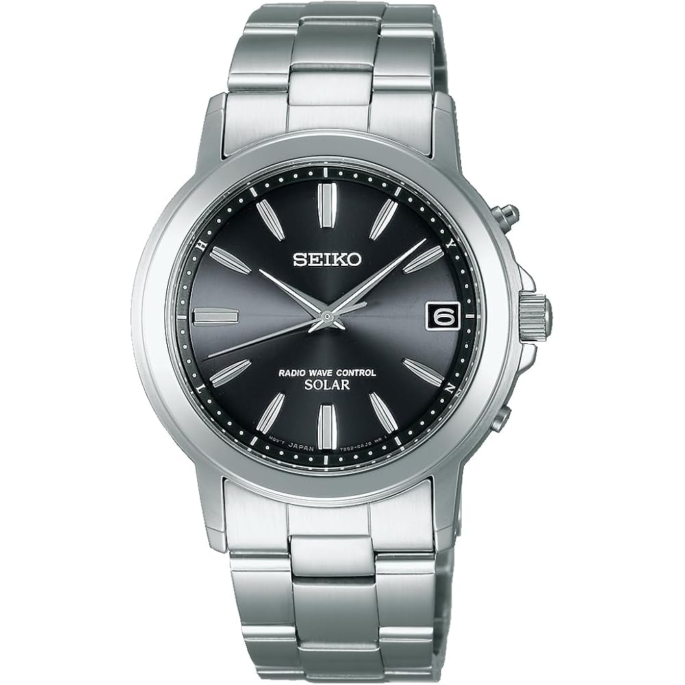 Мужские часы Seiko Selection SBTM169 с солнечной батареей и радиоконтролем, черный циферблат, серебристый корпус из нержавеющей стали, сапфировое стекло, водозащита 10 АТМ
Мужские часы Seiko Selection SBTM169 с солнечной батареей и радиоконтролем, черный циферблат, серебристый корпус из нержавеющей стали, сапфировое стекло, водозащита 10 АТМ