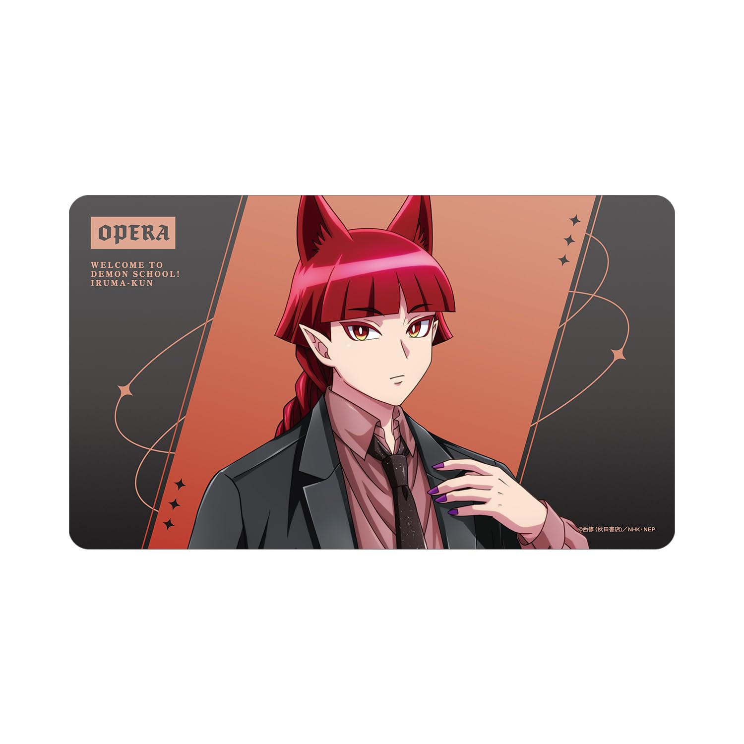 Welcome to Demon Original Illustration Opera Black Coordinate Mat School! Iruma-kun Ver. Multi-desk
Welcome to Demon Original Illustration Opera Black Coordinate Mat School! Iruma-kun Ver. Multi-desk