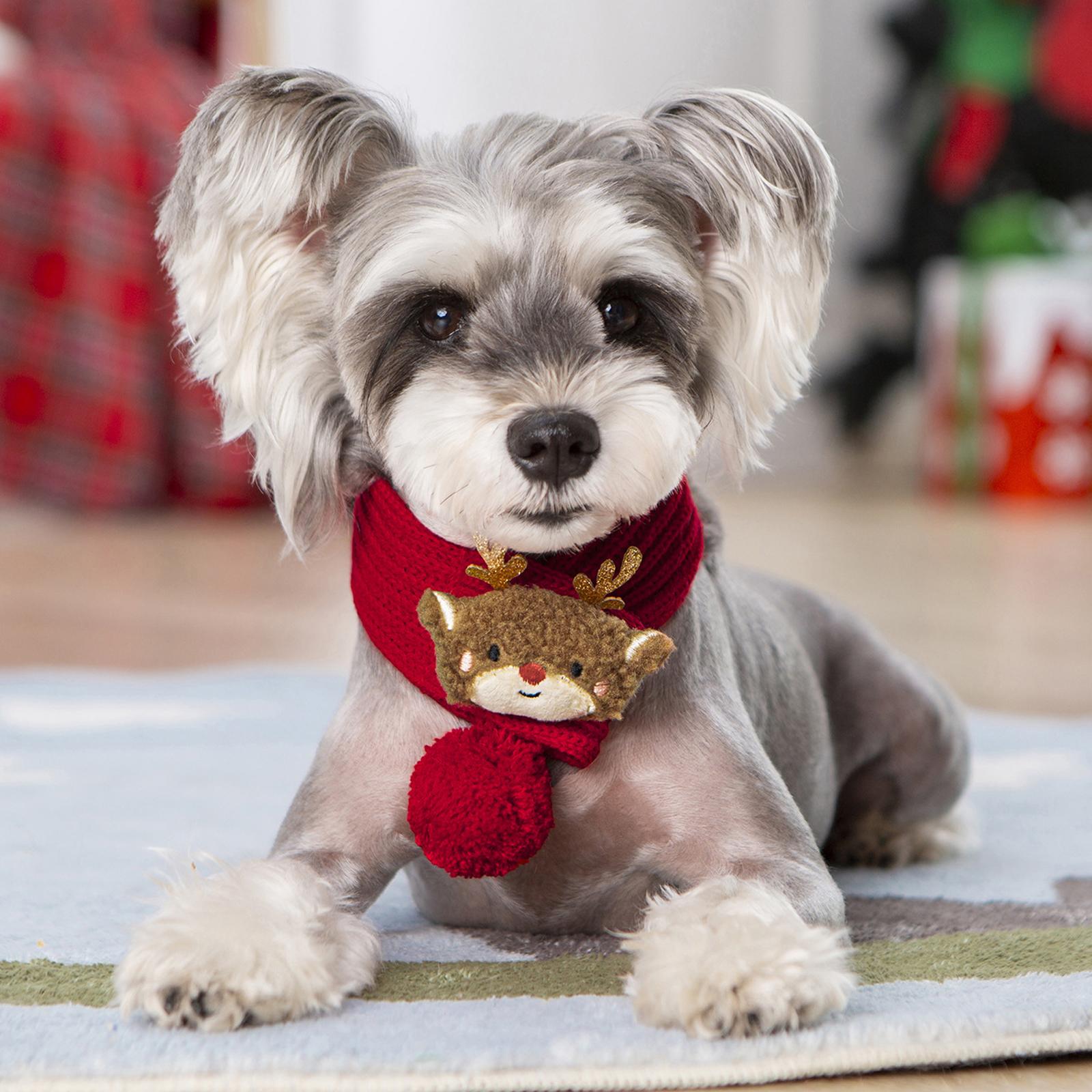 Pet Christmas Scarf Pet Neck Warmer Apparel For Little Pet Dogs Cats M винний
Pet Christmas Scarf Pet Neck Warmer Apparel For Little Pet Dogs Cats M винний