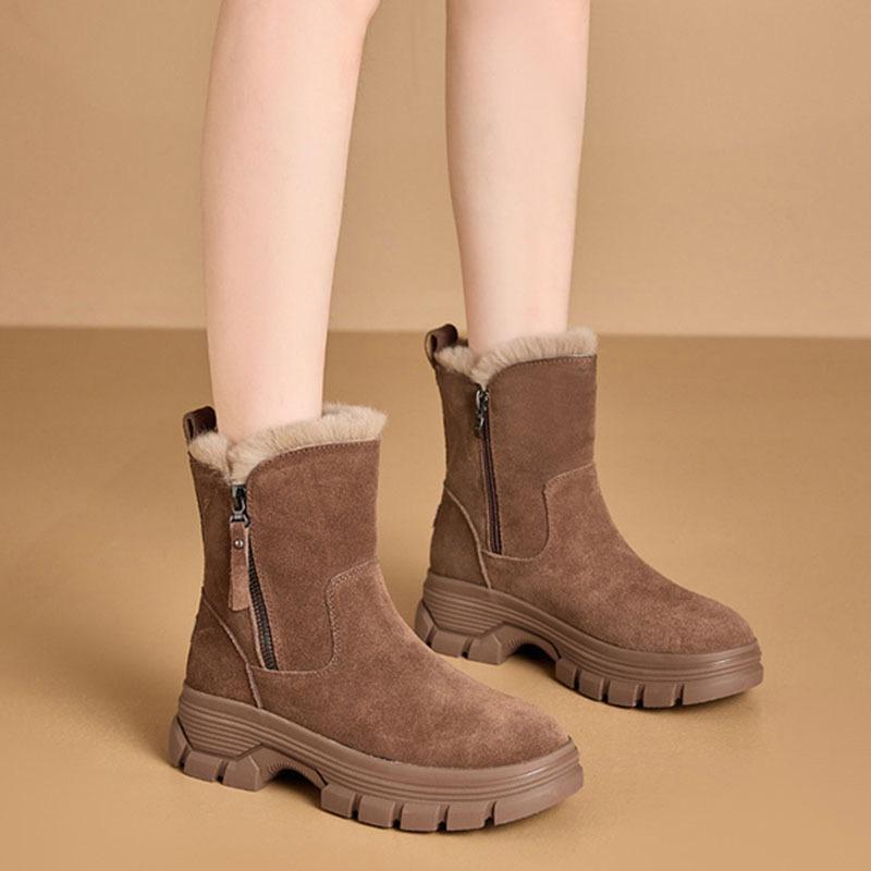 Women s cold-proof warm padded snow boots thick-soled high anti-skid wear outdoor leisure sports mid-calf cotton boots 40
Women s cold-proof warm padded snow boots thick-soled high anti-skid wear outdoor leisure sports mid-calf cotton boots 40