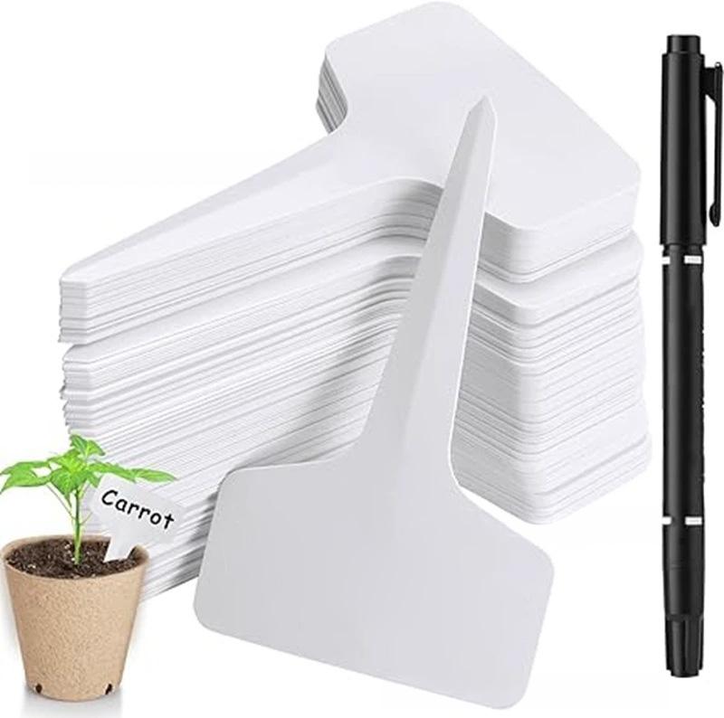 T-Shaped Plastic Seed Markers Labels For Plant Pots Garden Nursery Tool Durable Waterproof UV-Resistant
T-Shaped Plastic Seed Markers Labels For Plant Pots Garden Nursery Tool Durable Waterproof UV-Resistant