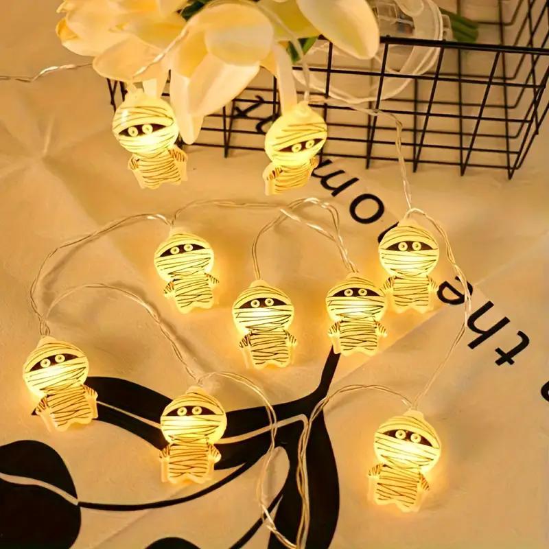 Spooky Mummy LED String Lights USB Battery-Powered Halloween Decor Perfect for Ghost Festivals Christmas Wedding Parties 803 1.5m10 ball battery теплый белый
Spooky Mummy LED String Lights USB Battery-Powered Halloween Decor Perfect for Ghost Festivals Christmas Wedding Parties 803 1.5m10 ball battery теплый белый