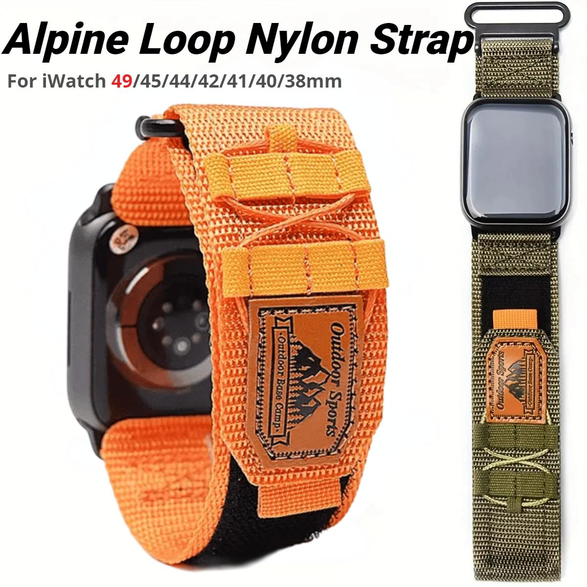 Alpine Loop для Apple Watch Ultra Band 49 мм, 44 мм, 45 мм, 40 мм, 41 мм, 44 мм, нейлоновый браслет Correa IWatch Series 8, 9, 7 SE, 6, 5, 3, 2, ремешок
Alpine Loop для Apple Watch Ultra Band 49 мм, 44 мм, 45 мм, 40 мм, 41 мм, 44 мм, нейлоновый браслет Correa IWatch Series 8, 9, 7 SE, 6, 5, 3, 2, ремешок