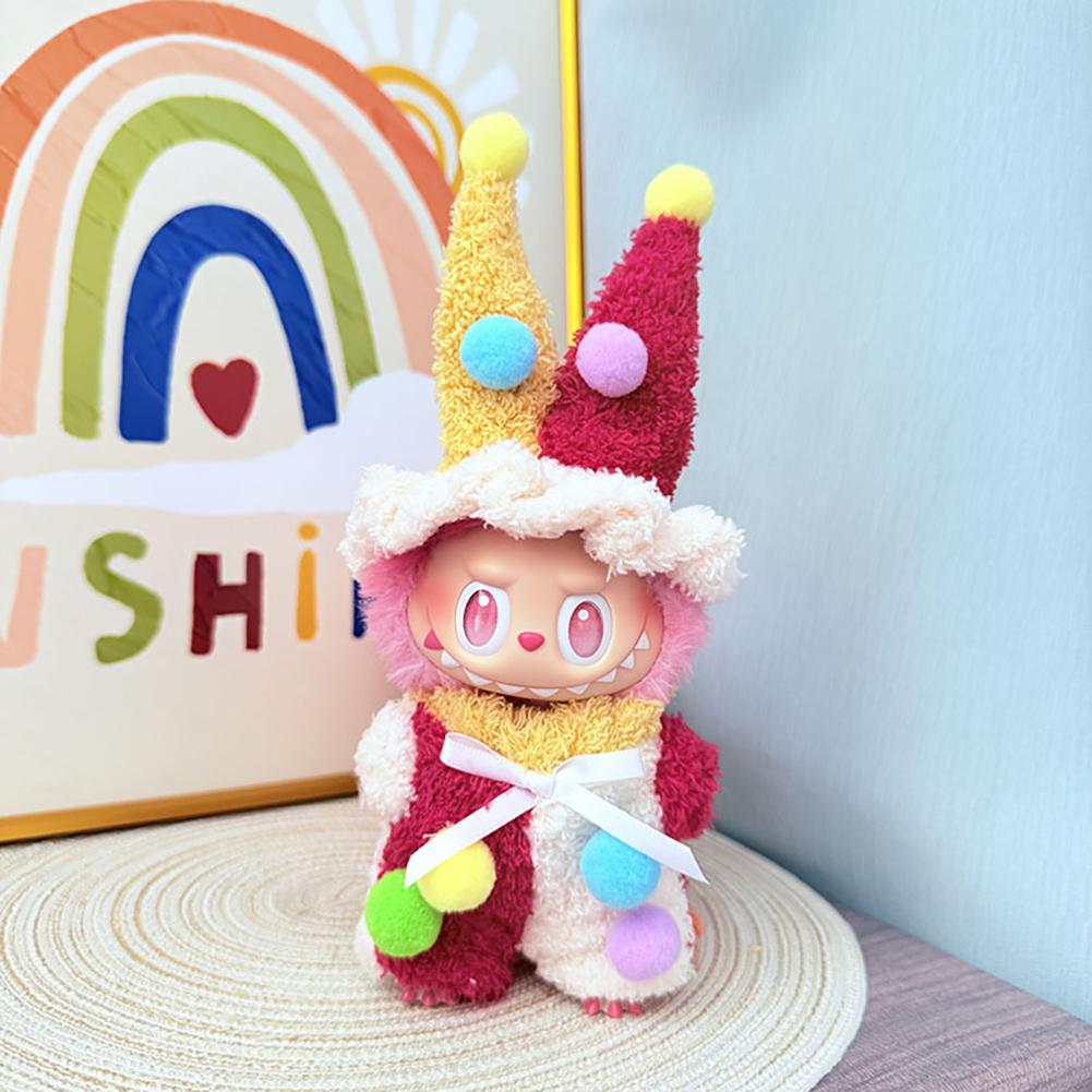 Для 17см Куклы Лабубу Одежда Модная Одежда Клоунский Комбинезон Одежда для Куклы Подбор Цвета Шляпа Аксессуары для Кукол Милое Украшение Маленькая Одежда
Для 17см Куклы Лабубу Одежда Модная Одежда Клоунский Комбинезон Одежда для Куклы Подбор Цвета Шляпа Аксессуары для Кукол Милое Украшение Маленькая Одежда