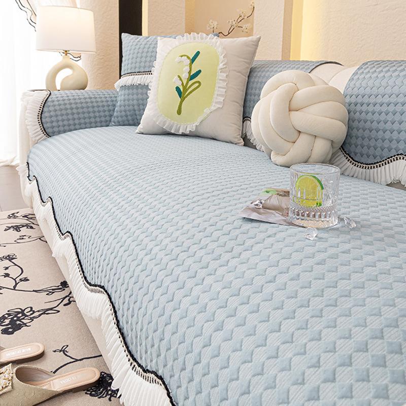 Маленькая свежая и прохладная подушка-диван-мешок, коврик из ледяного шелка, нескользящая подушка для сиденья, новая летняя модель в , все в одном, полный чехол. 70*70cm