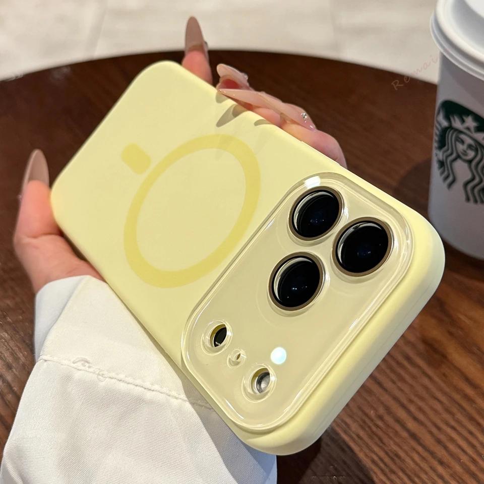 Magnetic Liquid Silicone Phone Case For iPhone 17 Air 11 12 13 16 Pro Max 15 14 16 Plus Magsafe Wireless Charge Protector Cover For iPhone 11Pro
Magnetic Liquid Silicone Phone Case For iPhone 17 Air 11 12 13 16 Pro Max 15 14 16 Plus Magsafe Wireless Charge Protector Cover For iPhone 11Pro