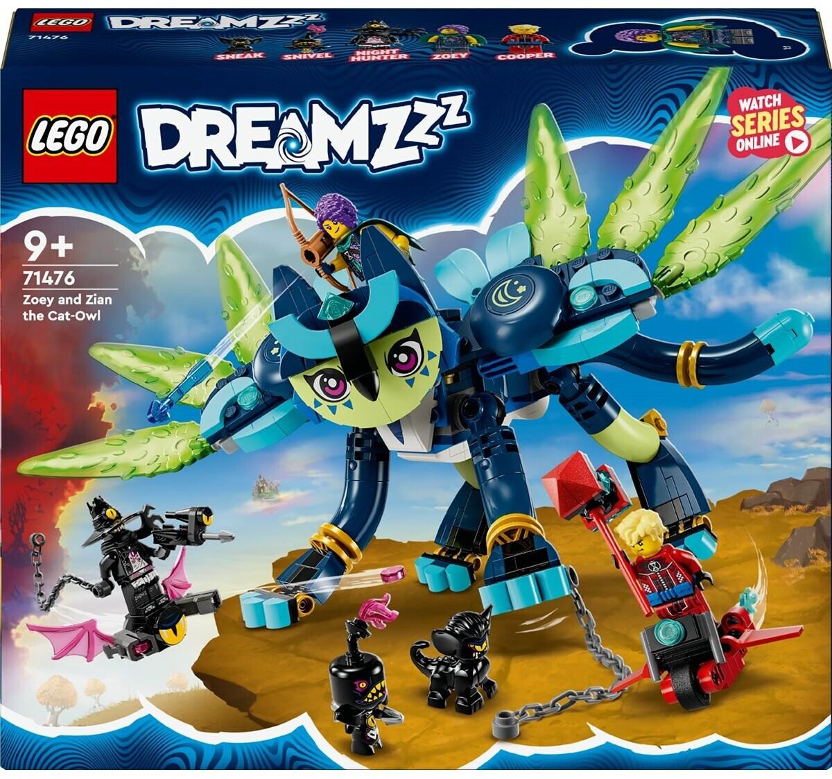 LEGO конструктор DREAMZZ – Зоя и Зиан сова – кошка (71476)
LEGO конструктор DREAMZZ – Зоя и Зиан сова – кошка (71476)