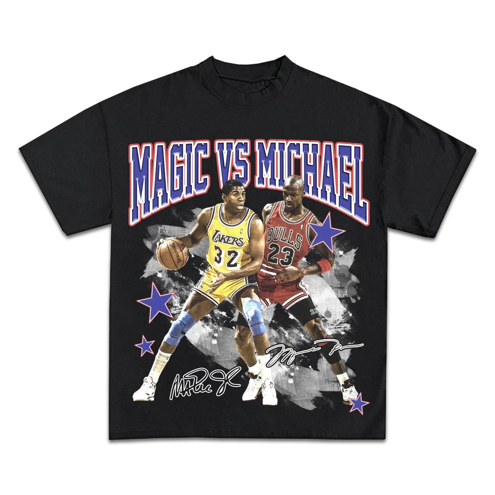 Magic Vs Michael Boxy Vintage Boxy Tee Shirt oversized t-shirt streetwear y2k 3XL
Magic Vs Michael Boxy Vintage Boxy Tee Shirt oversized t-shirt streetwear y2k 3XL