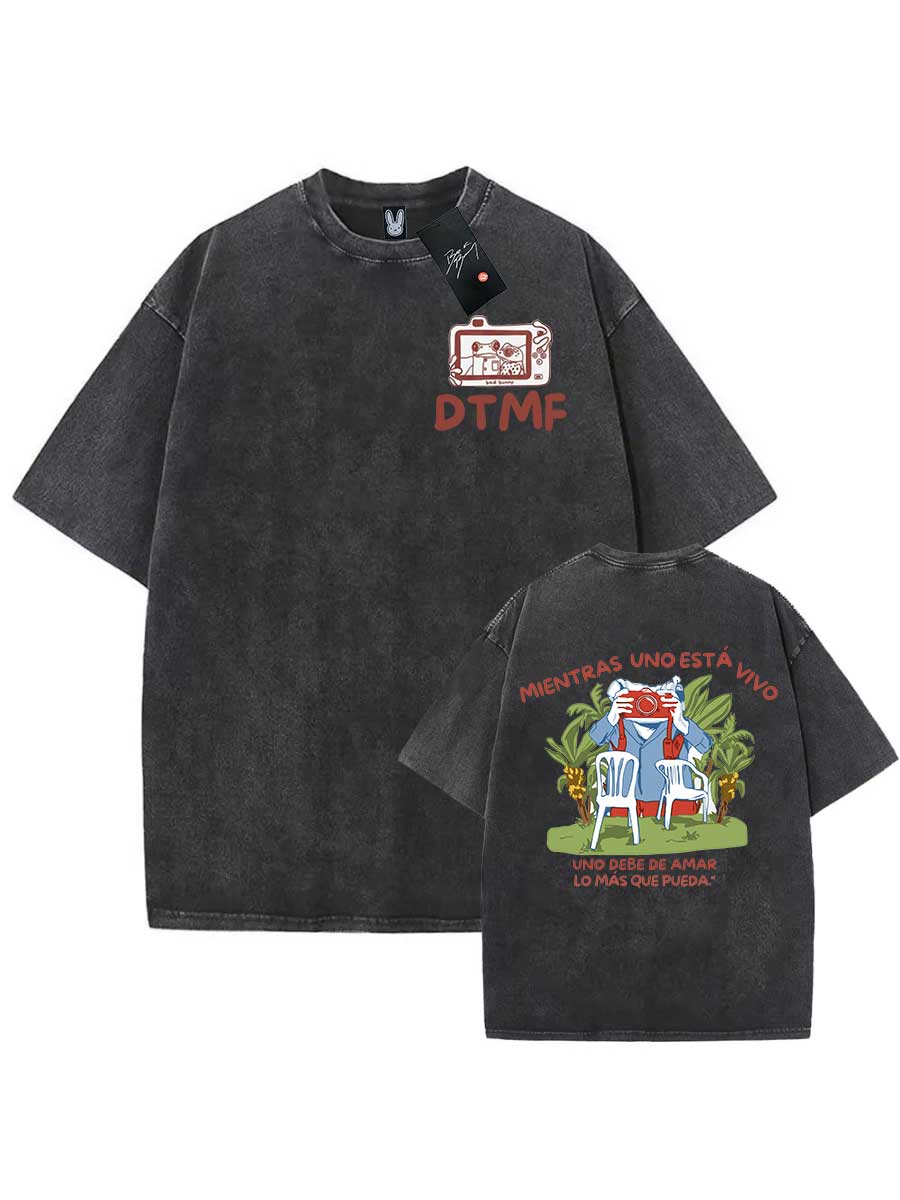 Bad Bunny Oversized T shirt Debi Tirar Mas Fotos DTMF TOUR Washed Vintage Cotton Hiphop Streetwear BB S
Bad Bunny Oversized T shirt Debi Tirar Mas Fotos DTMF TOUR Washed Vintage Cotton Hiphop Streetwear BB S