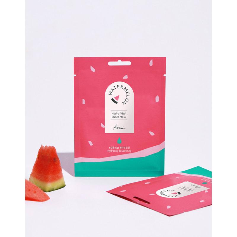 Арбуз Гидро Витал Тканевая маска_23мл
Арбуз Гидро Витал Тканевая маска_23мл