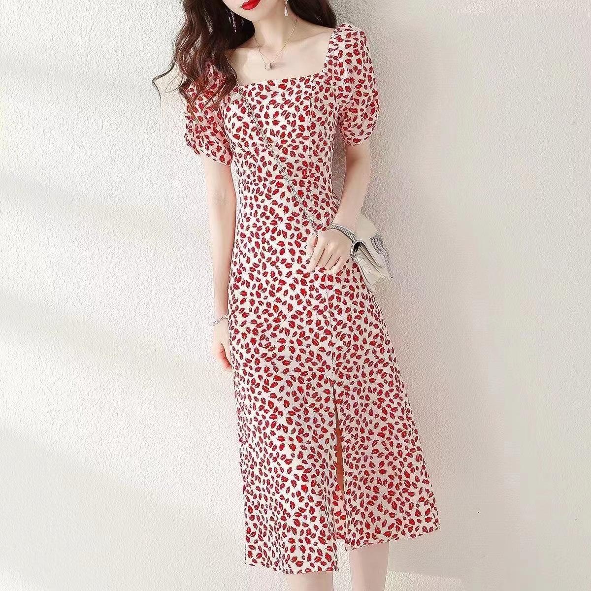 Summer new youth women s clothing versatile split-ended short-sleeved dress women s clothing waist and thin age-reducing dress 2XL червоний
Summer new youth women s clothing versatile split-ended short-sleeved dress women s clothing waist and thin age-reducing dress 2XL червоний